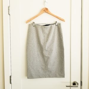 JOE FRESH heather grey pencil skirt